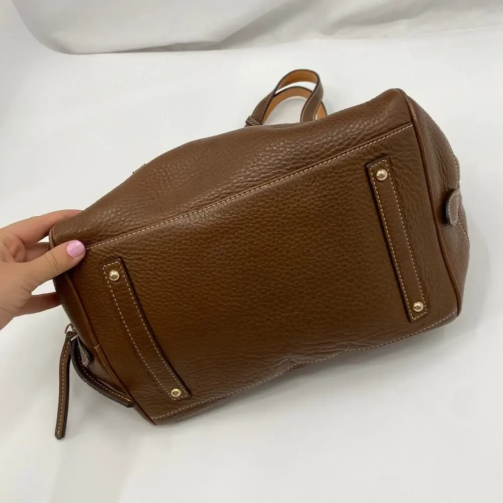 Dooney & Bourke Portofino Zip Zip Grommet Satchel - Picture 4 of 7